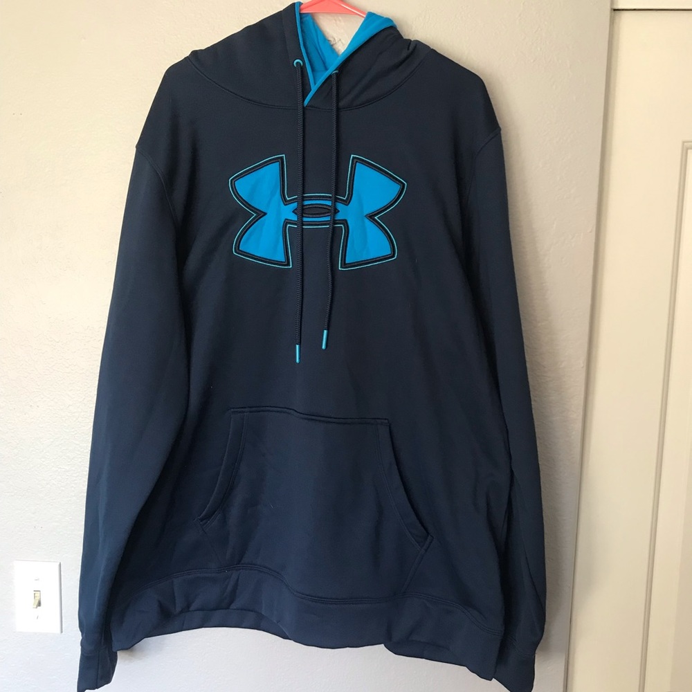 Under armor hoodie blue never worn